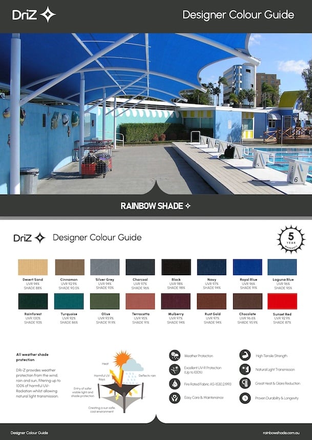 driz colour guide
